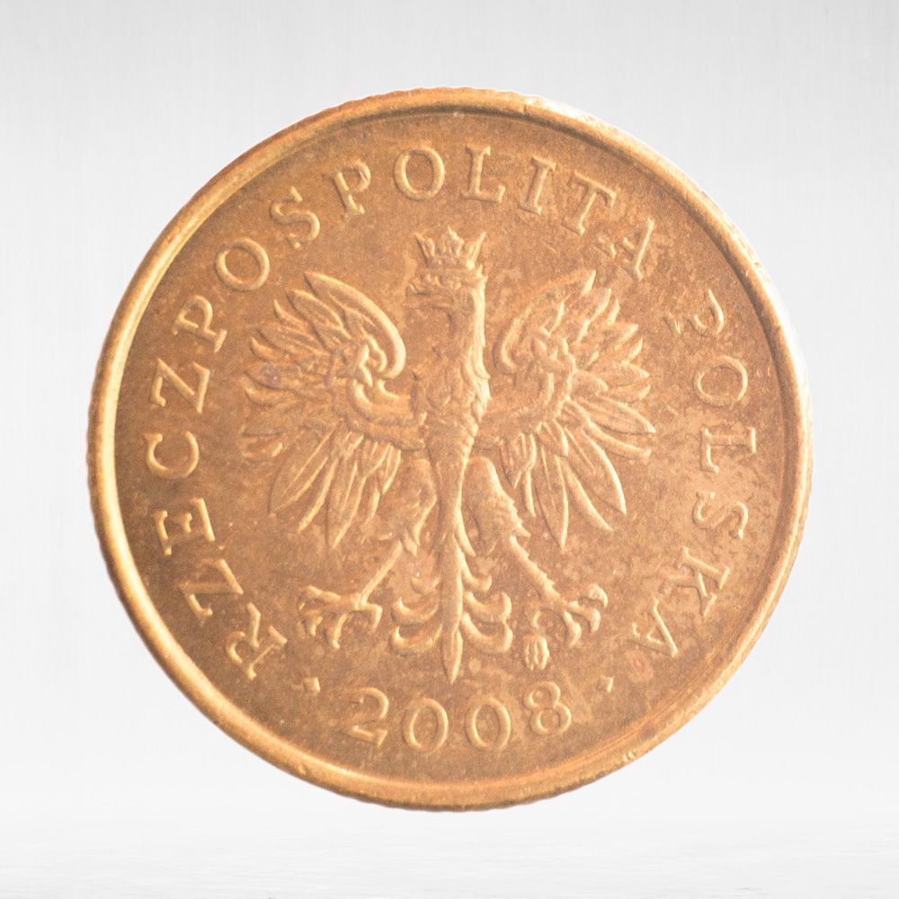 Poland, 5 Groszy, 2008, VF