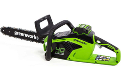 Пила цепная аккумуляторная GREENWORKS GD40CS15 40 V без акб и з/у   2005707
