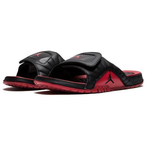 Jordan Slides 'Red Black'