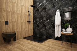 Акриловый душевой поддон Universal PRO Black N