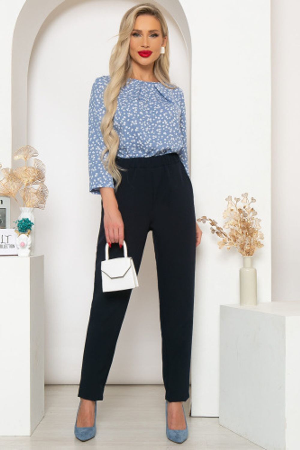 Брюки "Твой день" (блю) Б4127 LT Collection (Акция)