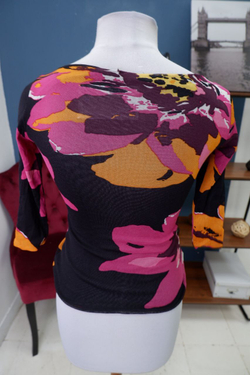 Джемпер Marella с цветочным принтом 44 размер