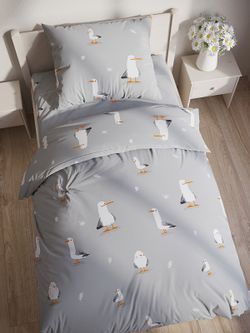 Постельное белье полисатин Simple House "Кэмпбелл" 1,5-сп Наволочка 50x70 см 1 шт Простынь 150x215 см Пододеяльник 145x215 см