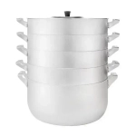 Манты-казан алюминиевый 6л 4 сетки