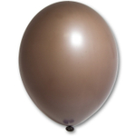 Воздушные шары Belbal, пастель 149 шоколадный, 50 шт. размер 14" #1102-1091