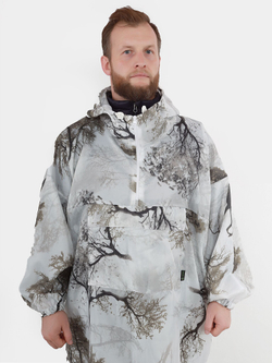 Маскировочный костюм Зима-2 (с карманом), 56-64, деревья