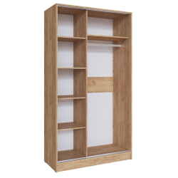 Шкаф-купе Стиль-2 120, Дуб крафт золотой, Кашемир