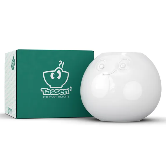 Ваза Tassen Amused 16 см белая