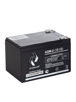 Аккумулятор РУБИН 12V 12Ah AGM