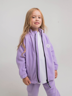 Толстовка флисовая "Лиловый"