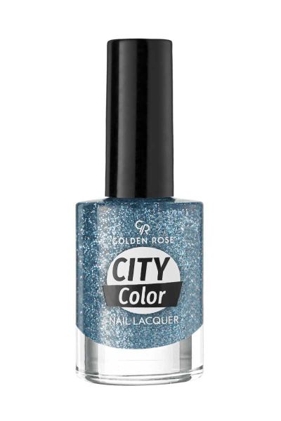 Golden Rose Лак для ногтей  City Color Nail Lacquer Glitter - 106