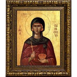 Параскева Римская преподобномученица. Икона на холсте.