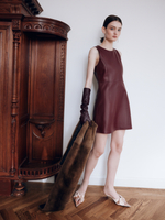 Платье JACQUELINE вишневого цвета