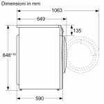 Стирально-сушильная машина Bosch WNA13400IT