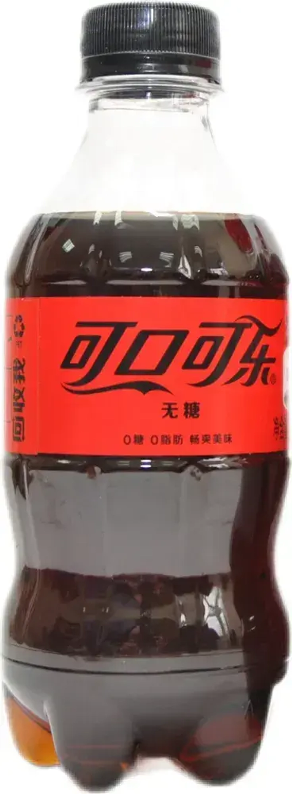 Газированный напиток Coca-Cola без сахара Китай, 0,3 л