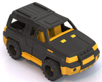 Джип "Мустанг" (желто-черный) (Нордпласт)