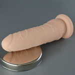 Телесный фаллоимитатор JoyStick на присоске - 16 см. (Цвет: телесный)