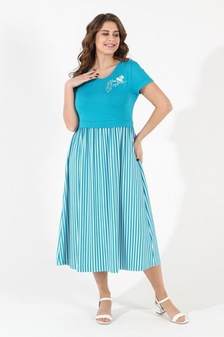 Платье Жасмин Виотекс БИРЮЗОВЫЙ (Акция)