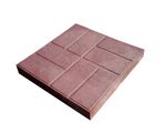 Плитка полимерпесчаная красная 450*450*30