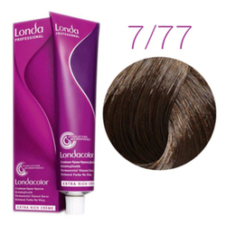 Londa Color стойкая крем-краска, 7/77 блонд интенсивно-коричневый, 60мл