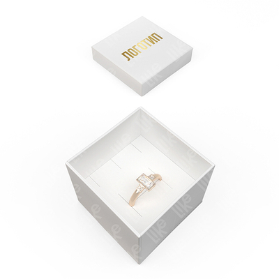 Футляр картонный, серия "Вальс", 60х60х50 мм