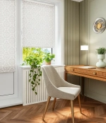 Рулонные шторы Пари - цвет "Серебро"