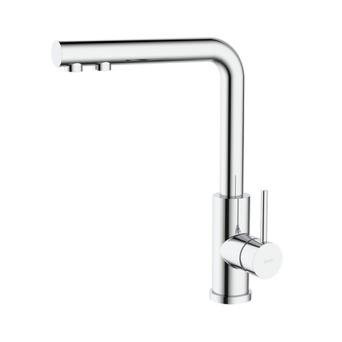 Смеситель для кухни 35к IDDIS RULSBLFi05 "Rule" с вых.для пит.фильтра выс.пов. излив, п/гайку  ХРОМ