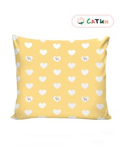 Постельное белье сатин Milky Garden "Жизель" 1,5-сп Наволочка 70х70 см 1 шт Простынь на резинке 90x200 см Пододеяльник 145x215 см