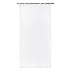 Тюль из хлопка белого цвета из коллекции Essential, 140х290 см