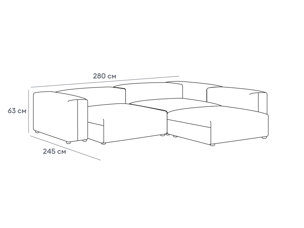 Модульный диван Sorrento