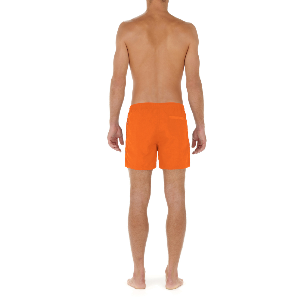 Мужские плавательные шорты оранжевые HOM SEA LIFE Beach Boxer 402537_401035