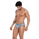 Мужские трусы джоки серые с принтом Clever AVALON JOCKSTRAP 121612