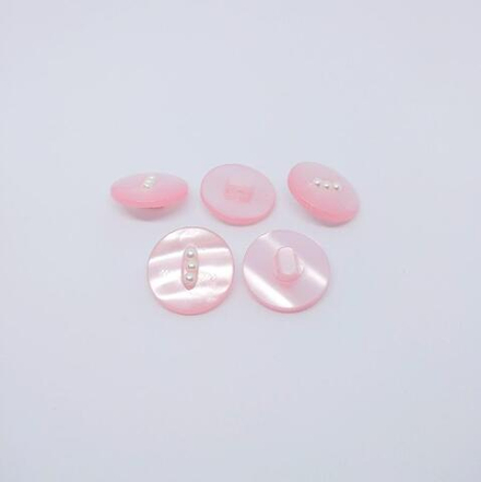 Пуговицы №16/16, на ножке, 20мм, цв.розовый (CB 3353)