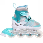 Коньки раздвижные, роликовые с ледовым блоком Sportage Flash R212 (pазмер 29-33)