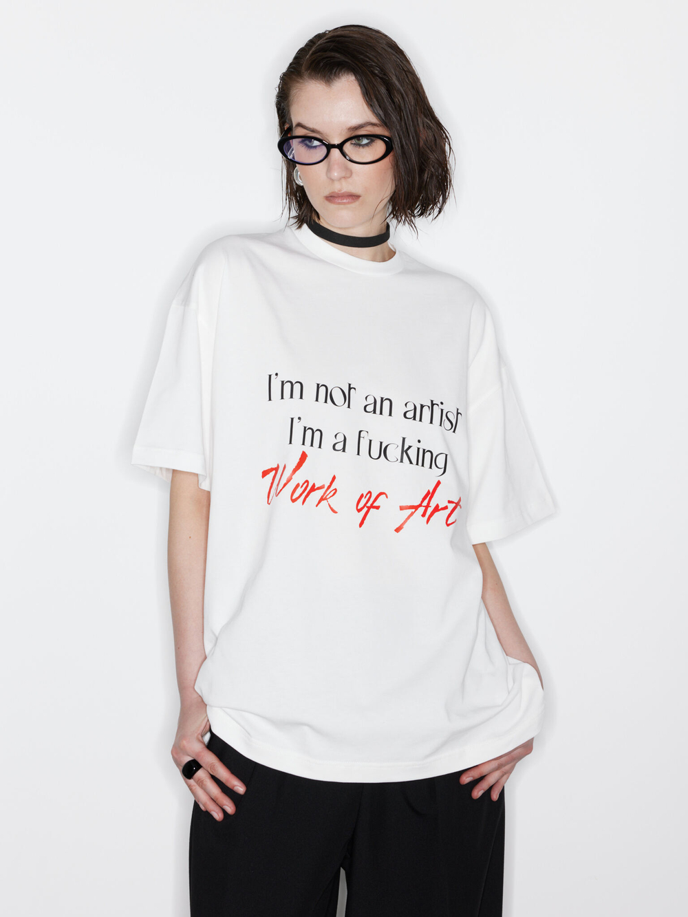 Футболка WORK OF ART, молочная