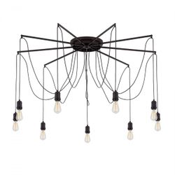 Citilux Эдисон CL451292 Люстра паук Венге