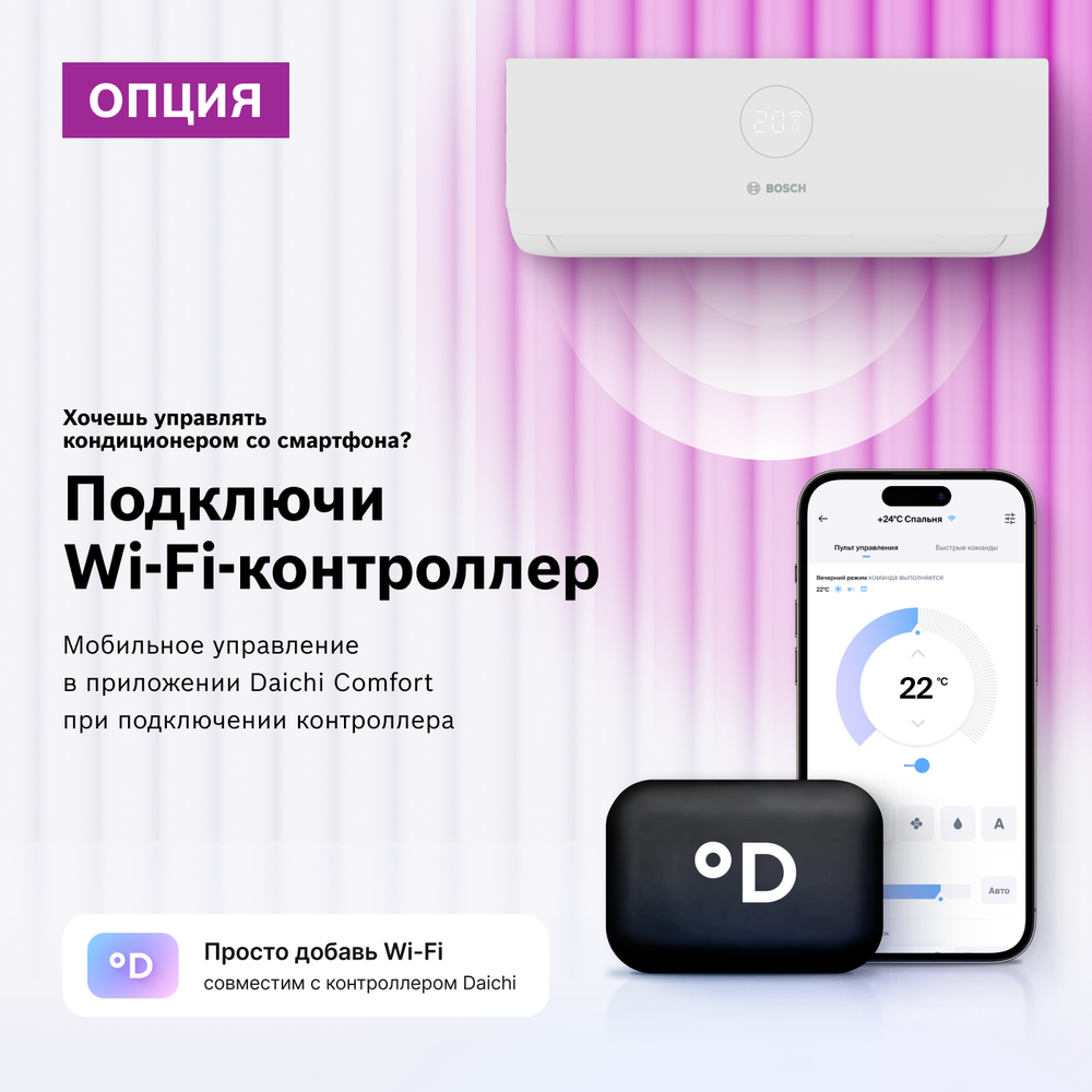 Сплит-система инверторного типа BOSCH Climate Line 5000