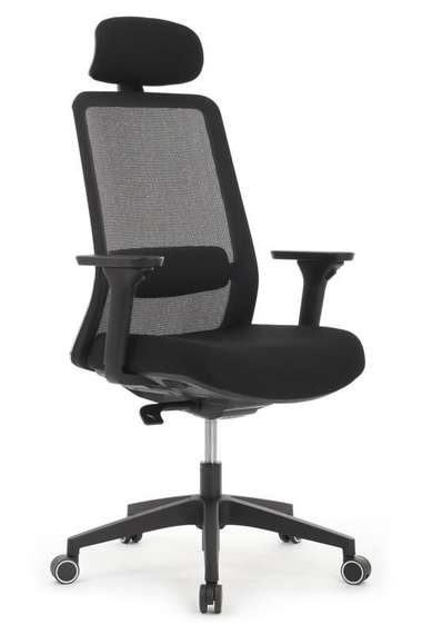 Кресло Work W-218C BLACK Черный