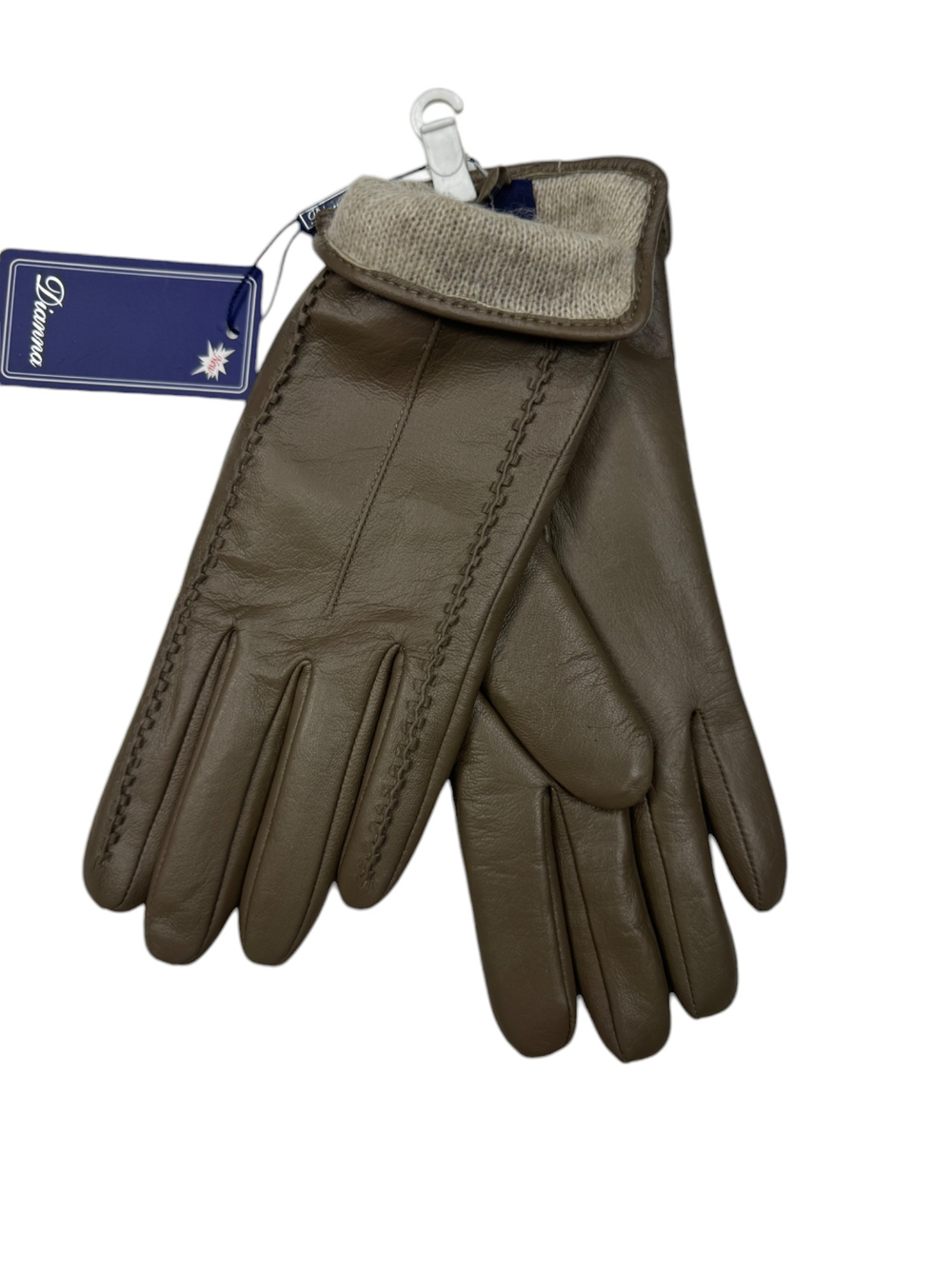 Перчатки. Женские. Материал верха: Кожаные. Подклад: Трикотаж-шерсть.5 шт в упаковке.