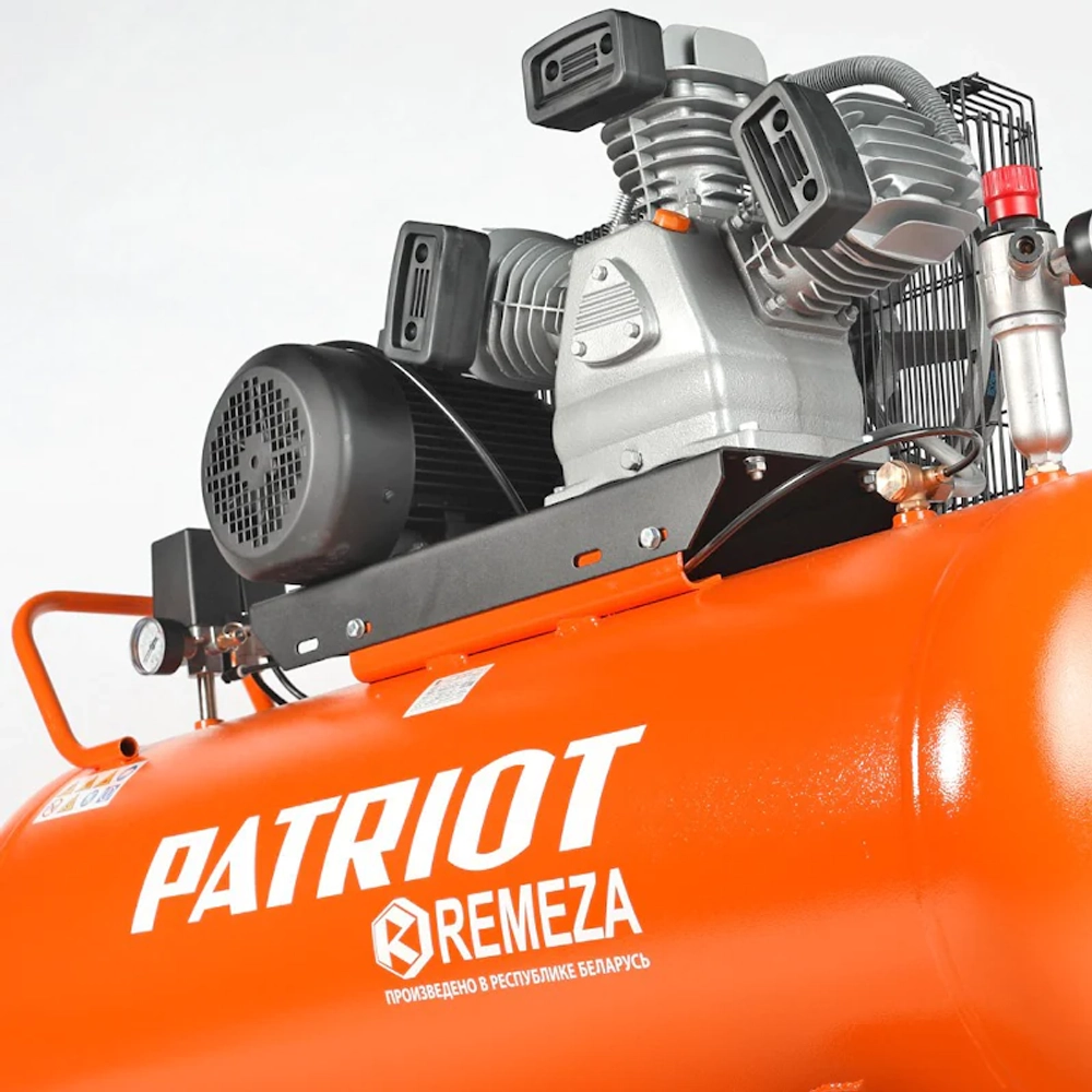 Компрессор поршневой ременной Patriot Remeza СБ 4/С-200 LB 40, 520306350