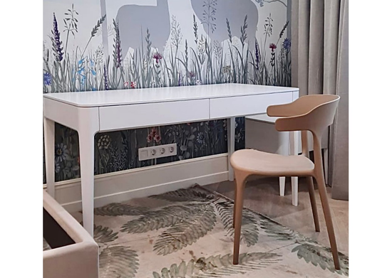 Стол письменный Type 140*70 см (белый)