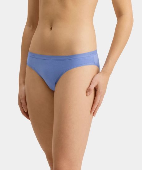 Женские трусы бикини (3шт) Atlantic 3LP-207E, розовый + темно-синий + голубой