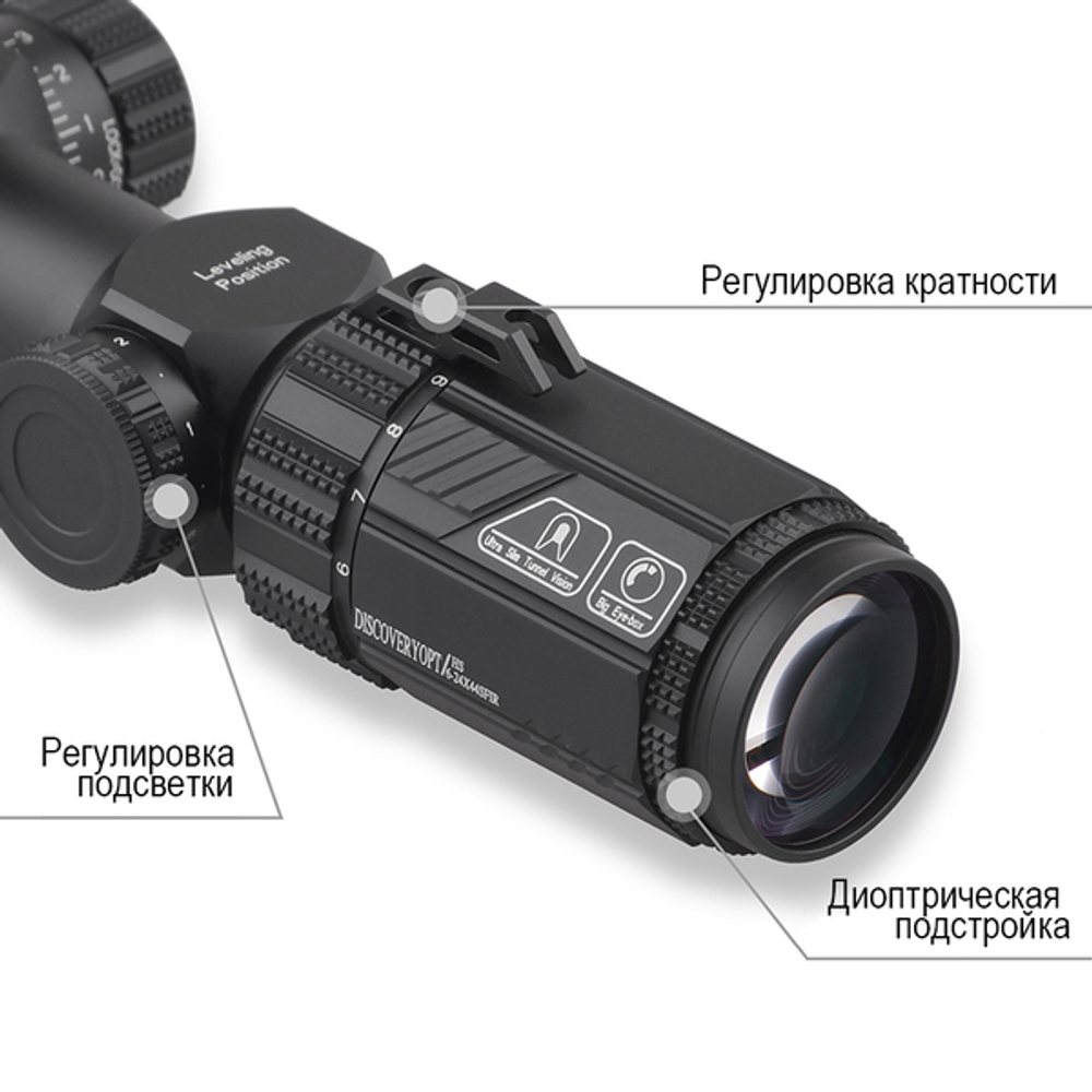Оптический прицел DISCOVERY HS-GEN2 6-24X44SFIR D-30mm