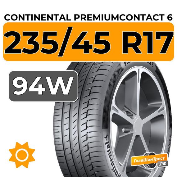 Continental PremiumContact 6 235/45 R17 94W