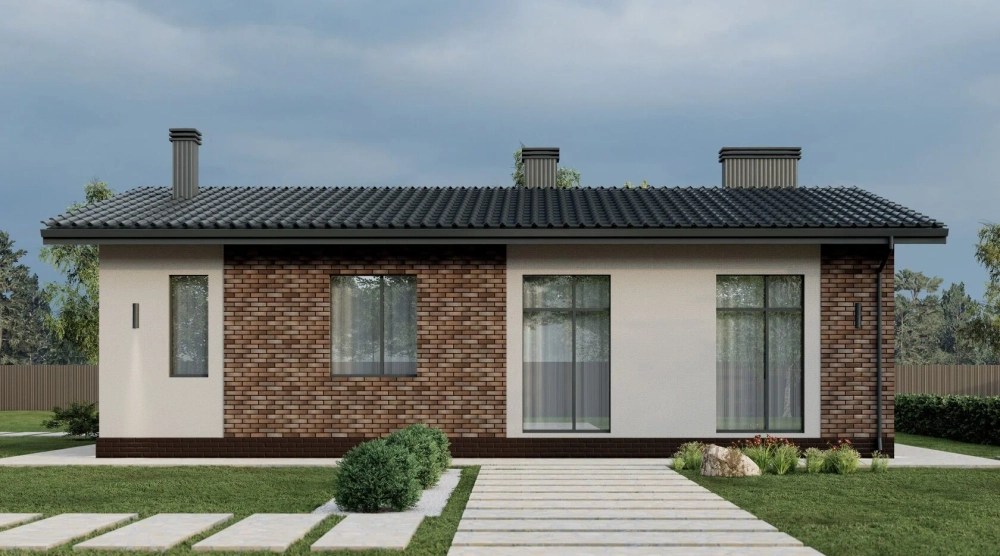 Проект Дома 91,25 кв. м К-78