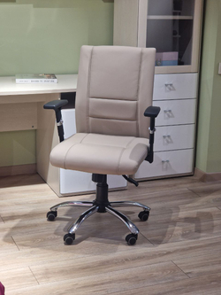 Кресло офисное 3138HA 282625 beige color LEATHER