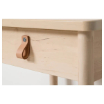 Тумбочка прикроватная - IKEA BJÖRKSNÄS/BJORKSNAS/БЬЁРКСНЭС ИКЕА, 48х38х69 см, под беленый дуб