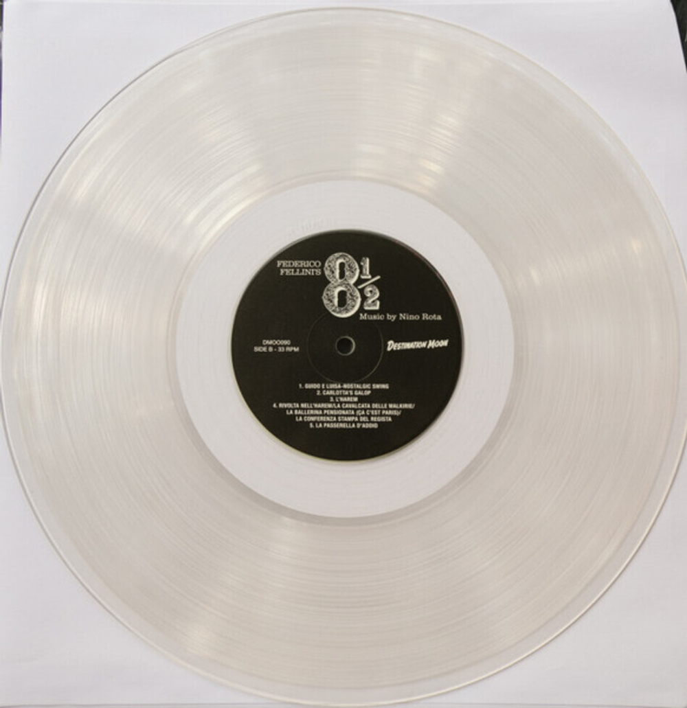 Soundtrack / Nino Rota: Federico Fellini's 8 1/2 (Limited Edition)(Clear Vinyl)(LP)