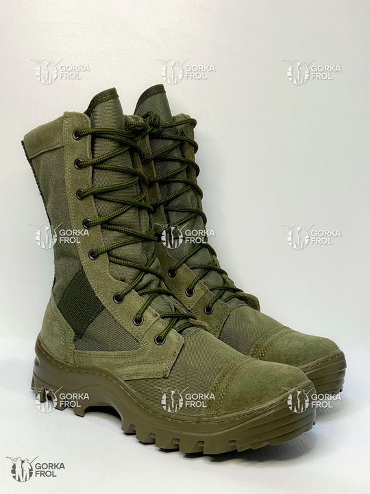 Ботинки с высокими берцами 35 О «RUSH OLIVA» – лёгкие