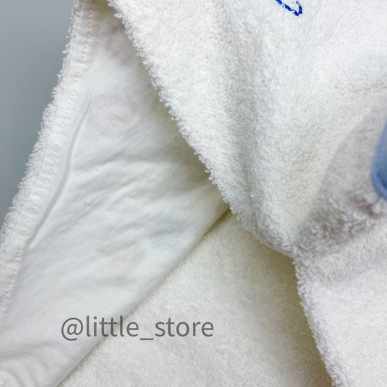 Полотенце махровое "Ракета" голубое